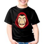Fashion, accesorii si bijuterii - Copii - Imbracaminte copii - Tricouri copii - Tricou copii Casa de Papel VIP Anonymous Mafia, negru, XS Copii - Infinity.ro