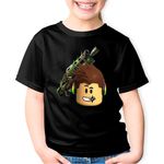 Fashion, accesorii si bijuterii - Copii - Imbracaminte copii - Tricouri copii - Tricou copii Roblox Fortnite Epic Weapon, negru, XS Copii - Infinity.ro