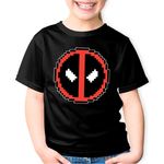 Fashion, accesorii si bijuterii - Copii - Imbracaminte copii - Tricouri copii - Tricou copii Deadpool Minecraft Roblox Ninja, negru, XS Copii - Infinity.ro