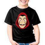 Fashion, accesorii si bijuterii - Copii - Imbracaminte copii - Tricouri copii - Tricou copii La Casa de Papel Mafia GTA, negru, XS Copii - Infinity.ro