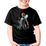 Fashion, accesorii si bijuterii - Copii - Imbracaminte copii - Tricouri copii - Tricou copii Manic Fortnite Minecraft Diamond Sword, negru, XS Copii - Infinity.ro