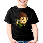 Fashion, accesorii si bijuterii - Copii - Imbracaminte copii - Tricouri copii - Tricou copii Roblox Gaming GTA V, negru, XS Copii - Infinity.ro