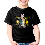 Fashion, accesorii si bijuterii - Copii - Imbracaminte copii - Tricouri copii - Tricou copii Drift Mask Fortnite GTA Trevor, negru, XS Copii - Infinity.ro