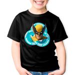 Fashion, accesorii si bijuterii - Copii - Imbracaminte copii - Tricouri copii - Tricou copii Wolverine Legendary Skin Fortnite VBucks, negru, XS Copii - Infinity.ro