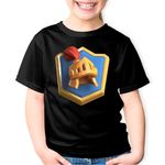 Fashion, accesorii si bijuterii - Copii - Imbracaminte copii - Tricouri copii - Tricou copii Helmet Clash Royale, negru, XS Copii - Infinity.ro