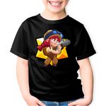 Fashion, accesorii si bijuterii - Copii - Imbracaminte copii - Tricouri copii - Tricou copii Jessie Brawl Stars GTA, negru, XS Copii - Infinity.ro