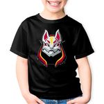 Fashion, accesorii si bijuterii - Copii - Imbracaminte copii - Tricouri copii - Tricou copii Drift Mask Fortnite, negru, XS Copii - Infinity.ro