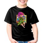 Fashion, accesorii si bijuterii - Copii - Imbracaminte copii - Tricouri copii - Tricou copii Archer Clash Royale Minecraft GTA, negru, XS Copii - Infinity.ro