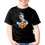 Fashion, accesorii si bijuterii - Copii - Imbracaminte copii - Tricouri copii - Tricou copii Midas Fortnite Epic Brawl Stars, negru, XS Copii - Infinity.ro