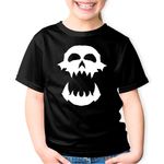 Fashion, accesorii si bijuterii - Copii - Imbracaminte copii - Tricouri copii - Tricou copii Orc Warrior World of Warcraft Azeroth WoW, negru, XS Copii - Infinity.ro