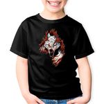 Fashion, accesorii si bijuterii - Copii - Imbracaminte copii - Tricouri copii - Tricou copii Joker Wolf Attack Fortnite Epic Lup, negru, XS Copii - Infinity.ro