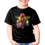 Fashion, accesorii si bijuterii - Copii - Imbracaminte copii - Tricouri copii - Tricou copii Skully Fortnite GTA V, negru, XS Copii - Infinity.ro