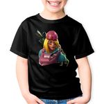 Fashion, accesorii si bijuterii - Copii - Imbracaminte copii - Tricouri copii - Tricou copii Skully Fortnite Skin, negru, XS Copii - Infinity.ro