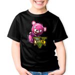 Fashion, accesorii si bijuterii - Copii - Imbracaminte copii - Tricouri copii - Tricou copii Cuddle Team Leader Fortnite GTA, negru, XS Copii - Infinity.ro