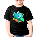 Fashion, accesorii si bijuterii - Copii - Imbracaminte copii - Tricouri copii - Tricou copii Snow Crow Brawl Stars, negru, XS Copii - Infinity.ro