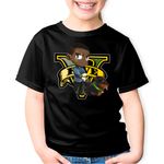 Fashion, accesorii si bijuterii - Copii - Imbracaminte copii - Tricouri copii - Tricou copii Grand Theft Auto Franklin GTA, negru, XS Copii - Infinity.ro