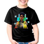 Fashion, accesorii si bijuterii - Copii - Imbracaminte copii - Tricouri copii - Tricou copii Whiplash Fortnite Minecraft, negru, XS Copii - Infinity.ro