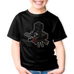 Fashion, accesorii si bijuterii - Copii - Imbracaminte copii - Tricouri copii - Tricou copii Cave Spider Rider Minecraft, negru, XS Copii - Infinity.ro