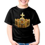Fashion, accesorii si bijuterii - Copii - Imbracaminte copii - Tricouri copii - Tricou copii Age of Empires Imperial Crown of Germany Gemstone Gift, negru, XS Copii - Infinity.ro