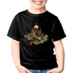Fashion, accesorii si bijuterii - Copii - Imbracaminte copii - Tricouri copii - Tricou copii Age of Empires Taberna Bar Perioada Medievala Han, negru, XS Copii - Infinity.ro