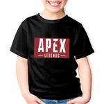 Fashion, accesorii si bijuterii - Copii - Imbracaminte copii - Tricouri copii - Tricou copii Apex Legends Logo Emblem Rebel Gamer, negru, XS Copii - Infinity.ro