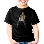 Fashion, accesorii si bijuterii - Copii - Imbracaminte copii - Tricouri copii - Tricou copii Apex Legends Master Killer Champion, negru, XS Copii - Infinity.ro