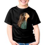 Fashion, accesorii si bijuterii - Copii - Imbracaminte copii - Tricouri copii - Tricou copii Ariana Grande Bang Cloud Merch, negru, XS Copii - Infinity.ro