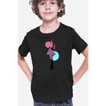 Fashion, accesorii si bijuterii - Copii - Imbracaminte copii - Tricouri copii - Tricou copii Ariana Grande Popular Singer Grammy Award Kind, negru, XS Copii - Infinity.ro