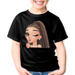 Fashion, accesorii si bijuterii - Copii - Imbracaminte copii - Tricouri copii - Tricou copii Ariana Grande Save Your Tears Merch, negru, XS Copii - Infinity.ro