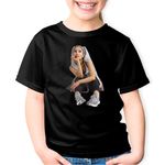 Fashion, accesorii si bijuterii - Copii - Imbracaminte copii - Tricouri copii - Tricou copii Ariana Grande Thank U Next Merch, negru, XS Copii - Infinity.ro