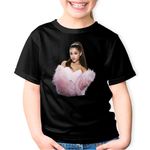 Fashion, accesorii si bijuterii - Copii - Imbracaminte copii - Tricouri copii - Tricou copii Ariana Grande The Honeymoon Tour Merch, negru, XS Copii - Infinity.ro