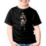 Fashion, accesorii si bijuterii - Copii - Imbracaminte copii - Tricouri copii - Tricou copii Assasin's Creed Master Ezio Auditore, negru, XS Copii - Infinity.ro