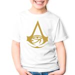 Fashion, accesorii si bijuterii - Copii - Imbracaminte copii - Tricouri copii - Tricou copii Assassin Creed Origins Kira, alb, L Copii - Infinity.ro