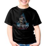 Fashion, accesorii si bijuterii - Copii - Imbracaminte copii - Tricouri copii - Tricou copii Assassin Creed Unity Gamer Killer, negru, XS Copii - Infinity.ro
