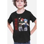 Fashion, accesorii si bijuterii - Copii - Imbracaminte copii - Tricouri copii - Tricou copii Assassination Classroom Desene Anime, negru, XS Copii - Infinity.ro