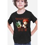 Fashion, accesorii si bijuterii - Copii - Imbracaminte copii - Tricouri copii - Tricou copii Assassination Classroom Karma Akabane Profi Killer, negru, XS Copii - Infinity.ro
