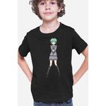 Fashion, accesorii si bijuterii - Copii - Imbracaminte copii - Tricouri copii - Tricou copii Assassination Classroom Kayano Cosplay Japan, negru, XS Copii - Infinity.ro