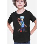 Fashion, accesorii si bijuterii - Copii - Imbracaminte copii - Tricouri copii - Tricou copii Assassination Classroom Shiota Nagisa Desene Animate, negru, XS Copii - Infinity.ro
