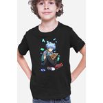 Fashion, accesorii si bijuterii - Copii - Imbracaminte copii - Tricouri copii - Tricou copii Assassination Classroom Shiota Nagisa Nerd Rebel, negru, XS Copii - Infinity.ro