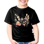 Fashion, accesorii si bijuterii - Copii - Imbracaminte copii - Tricouri copii - Tricou copii Attack on Titan All Team Gang Echipa Anime, negru, XS Copii - Infinity.ro