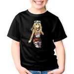 Fashion, accesorii si bijuterii - Copii - Imbracaminte copii - Tricouri copii - Tricou copii Attack on Titan Historia Reiss AOT Anime Manga, negru, XS Copii - Infinity.ro