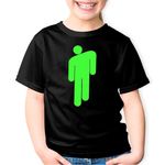 Fashion, accesorii si bijuterii - Copii - Imbracaminte copii - Tricouri copii - Tricou copii Billie Eilish Blohsh Tourette Sindrom, negru, XS Copii - Infinity.ro