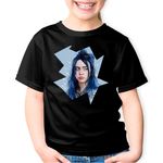 Fashion, accesorii si bijuterii - Copii - Imbracaminte copii - Tricouri copii - Tricou copii Billie Eilish I Love You, negru, XS Copii - Infinity.ro