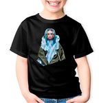 Fashion, accesorii si bijuterii - Copii - Imbracaminte copii - Tricouri copii - Tricou copii Billie Eilish Tourette Syndrome, negru, XS Copii - Infinity.ro