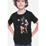 Fashion, accesorii si bijuterii - Copii - Imbracaminte copii - Tricouri copii - Tricou copii Black Butler Naruto Tokyo Ghoul Kaneki, negru, XS Copii - Infinity.ro
