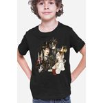 Fashion, accesorii si bijuterii - Copii - Imbracaminte copii - Tricouri copii - Tricou copii Black Butler Sebastian Ciel Charles Demon Shinigami, negru, XS Copii - Infinity.ro