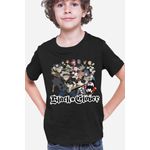 Fashion, accesorii si bijuterii - Copii - Imbracaminte copii - Tricouri copii - Tricou copii Black Clover All Members Anime Manga Cosplay, negru, XS Copii - Infinity.ro