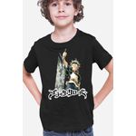 Fashion, accesorii si bijuterii - Copii - Imbracaminte copii - Tricouri copii - Tricou copii Black Clover Asta Claymore Magic King Wizard, negru, XS Copii - Infinity.ro