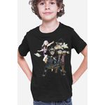 Fashion, accesorii si bijuterii - Copii - Imbracaminte copii - Tricouri copii - Tricou copii Black Clover Asta Yuno Noelle Spells Books Wizard Academy, negru, XS Copii - Infinity.ro