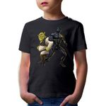 Fashion, accesorii si bijuterii - Copii - Imbracaminte copii - Tricouri copii - Tricou copii Black Panter Marvel Cinematic Universe Shrek, negru, XS Copii - Infinity.ro
